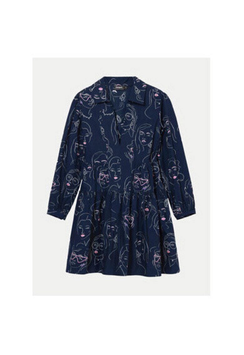 DESIGUAL Дамска рокля - 304478451 - Памук -