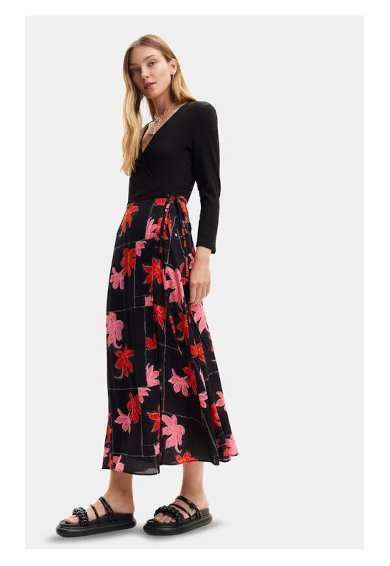 DESIGUAL Дамска рокля - 76473 - Черна - Вискоза