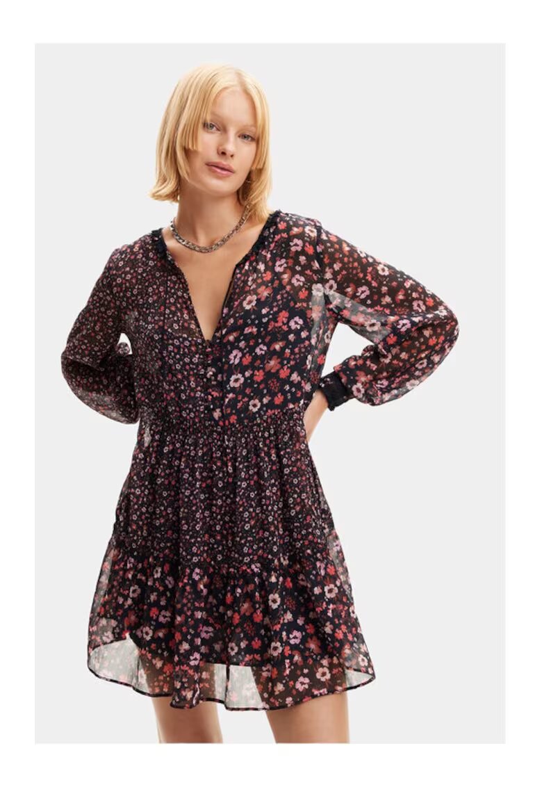 DESIGUAL Дамска рокля - 76718 - Черна - Полиестер