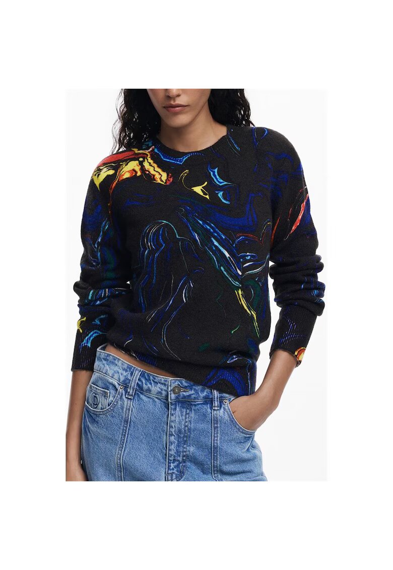 DESIGUAL Дамски пуловер 25wwjf05