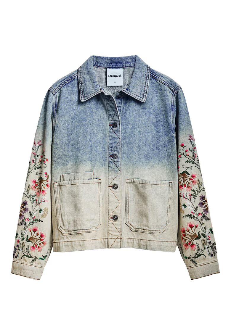 DESIGUAL Дамско дънково яке 25SWED06 - Памук -