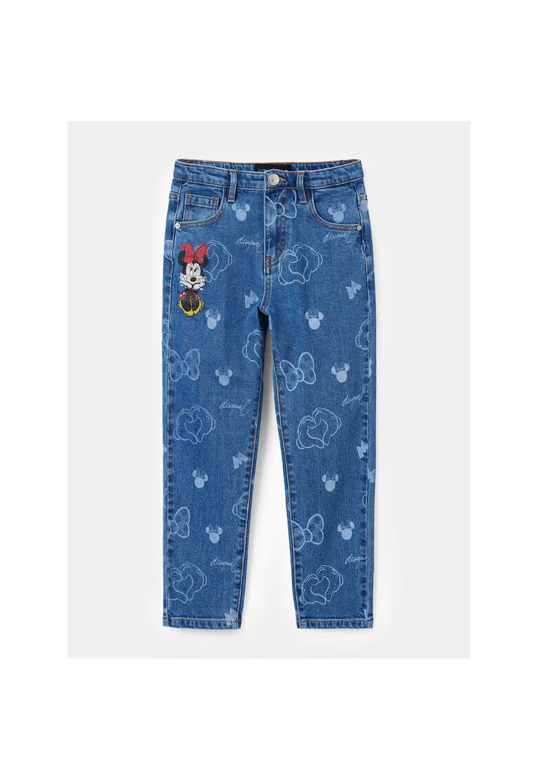 DESIGUAL Дънки с щампа Minnie Mouse