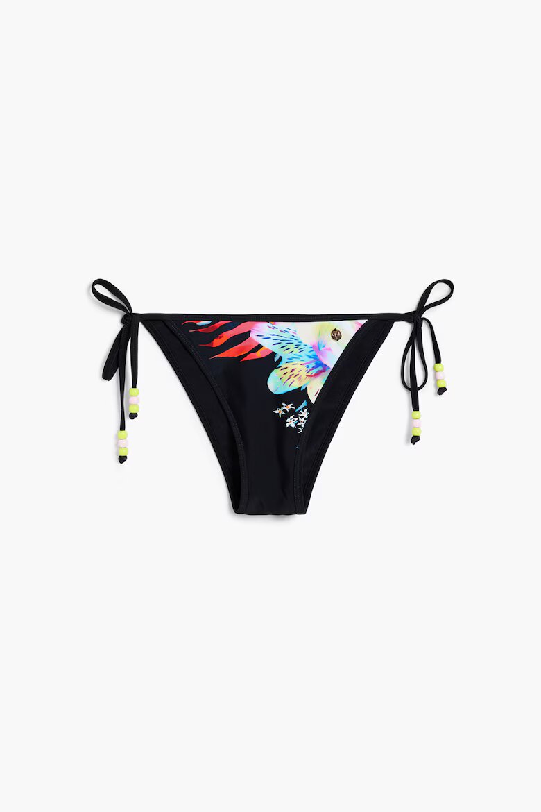 DESIGUAL Долна част на бикини с флорален принт Многоцветен