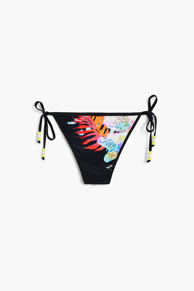 DESIGUAL Долна част на бикини с флорален принт Многоцветен