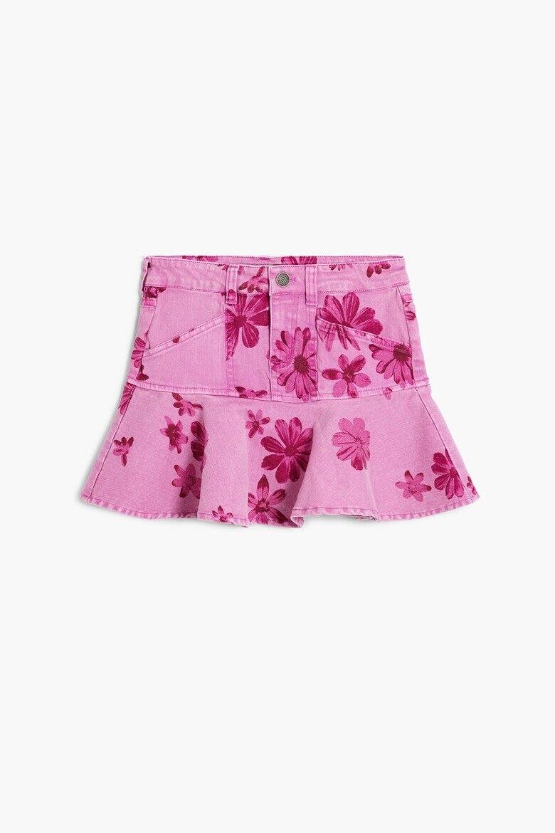 DESIGUAL Къса флорална риза Розово