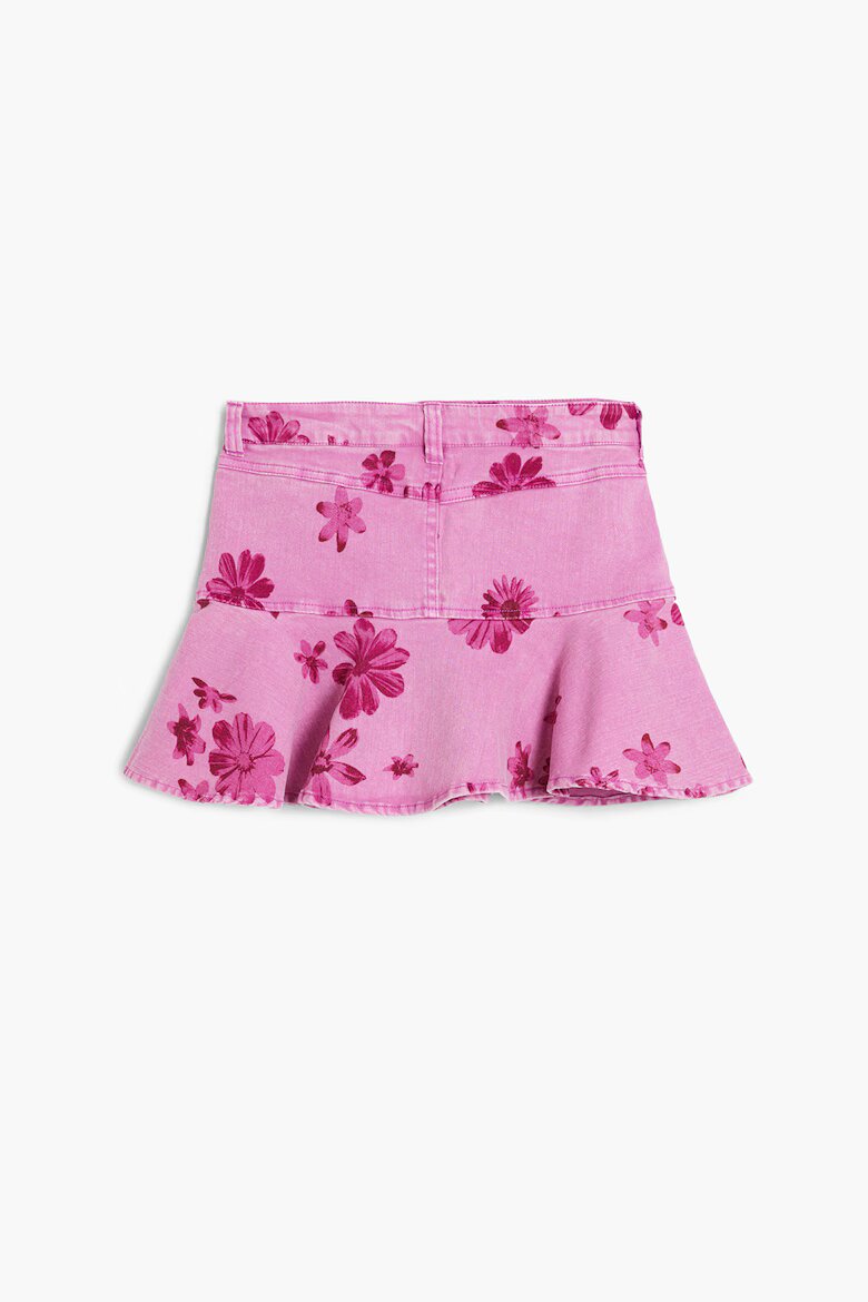 DESIGUAL Къса флорална риза Розово