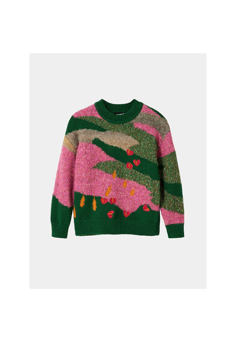 DESIGUAL Пуловер за момичета - 303233396 - Синтетичен