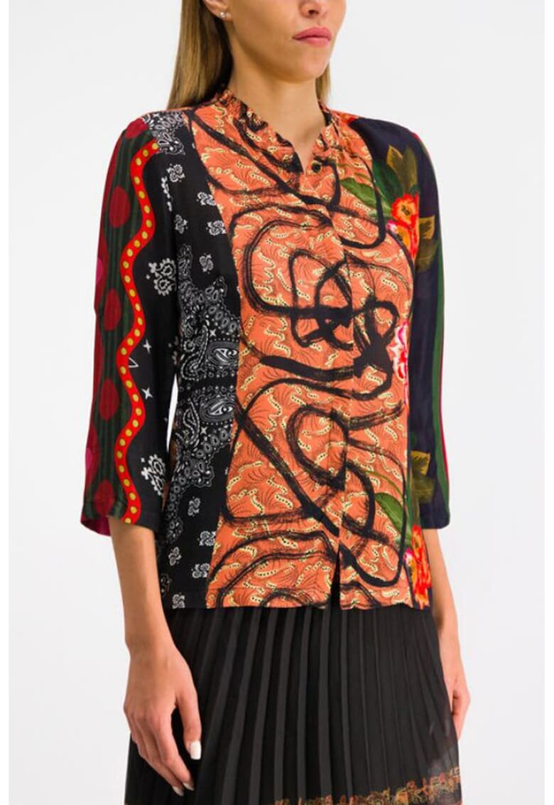 DESIGUAL Риза Jenica с шарка - Многоцветен