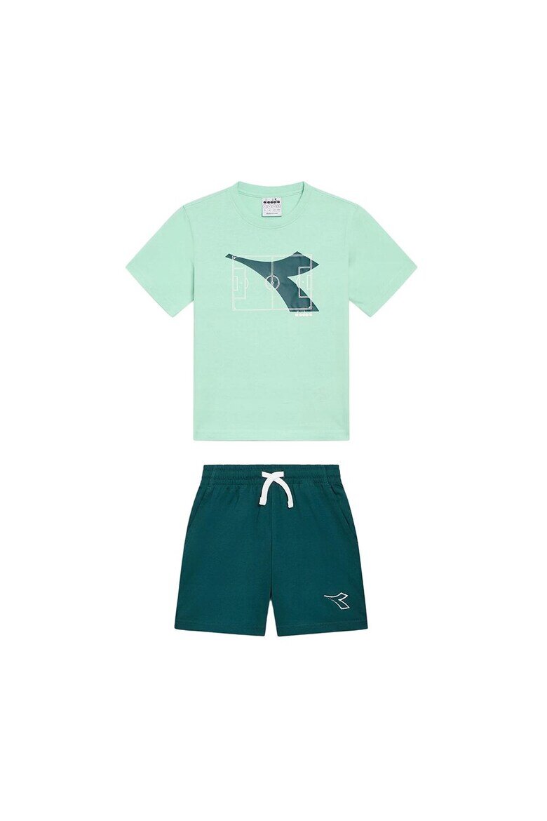 Diadora Спортен екип Essential Sports зелен Зелен