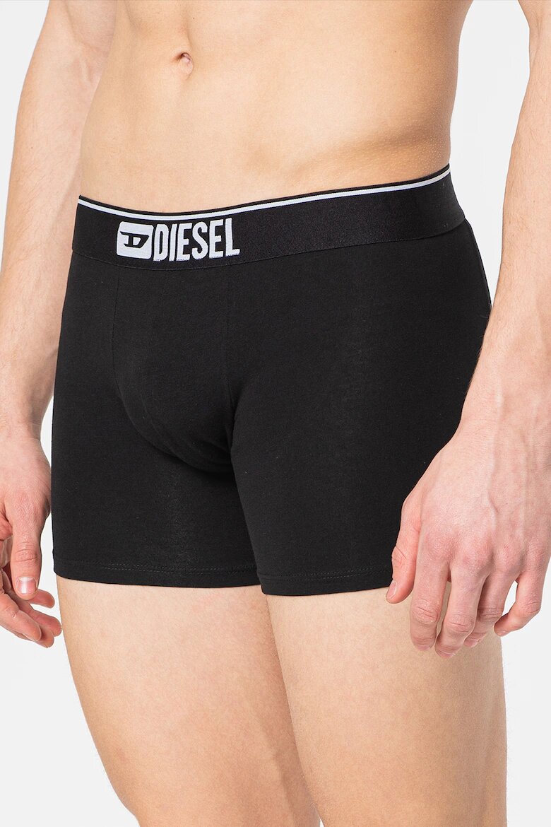 Diesel Боксерки с лого - 3 чифта Черен