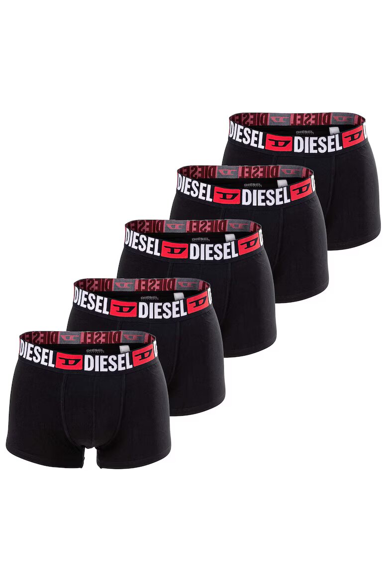 Diesel Боксерки с лого - 5 чифта Черен