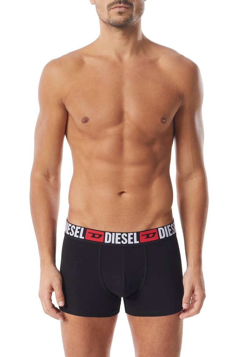 Diesel Боксерки с лого - 5 чифта Черен