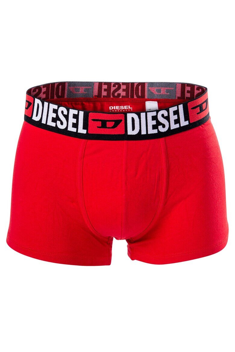 Diesel Боксерки с лого - 5 чифта Червен/Tъмносив/Тъмносин