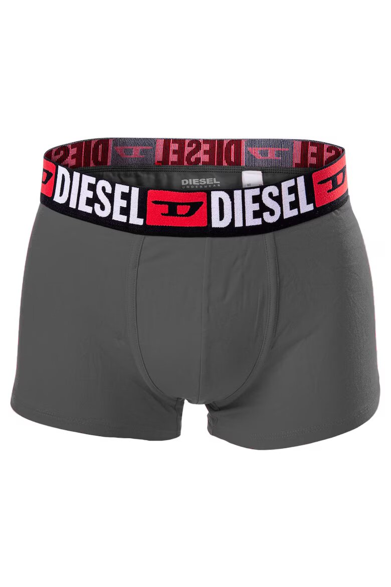 Diesel Боксерки с лого - 5 чифта Червен/Tъмносив/Тъмносин