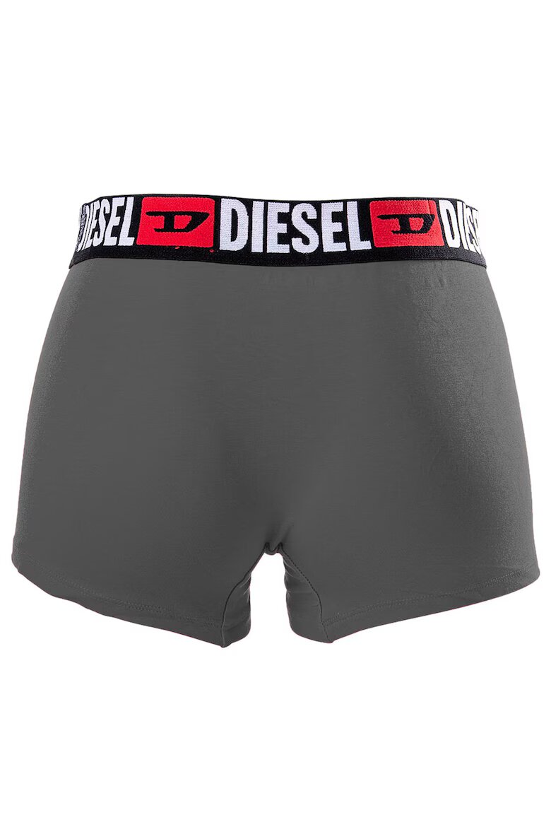 Diesel Боксерки с лого - 5 чифта Червен/Tъмносив/Тъмносин