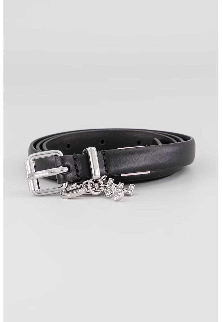Diesel Тънък кожен колан Charm