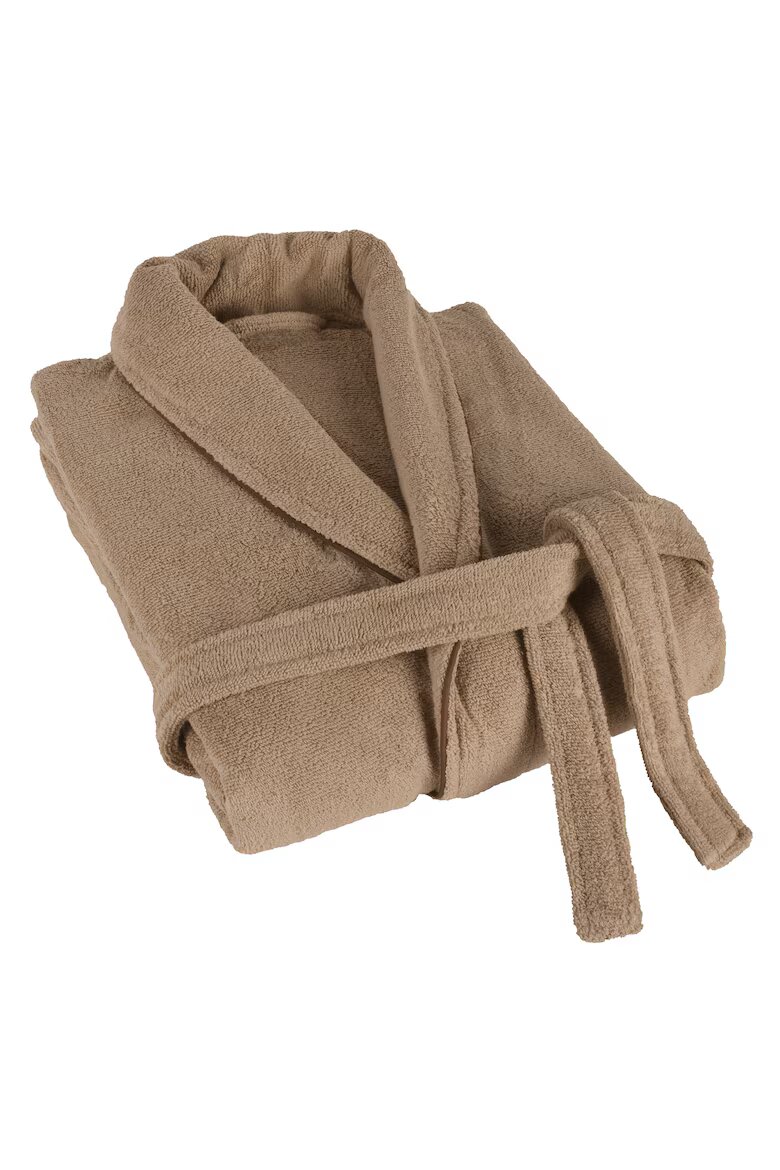 Dilios Халат за баня Havana Unisex 550 GSM 100% памук Zero Twist Бежов