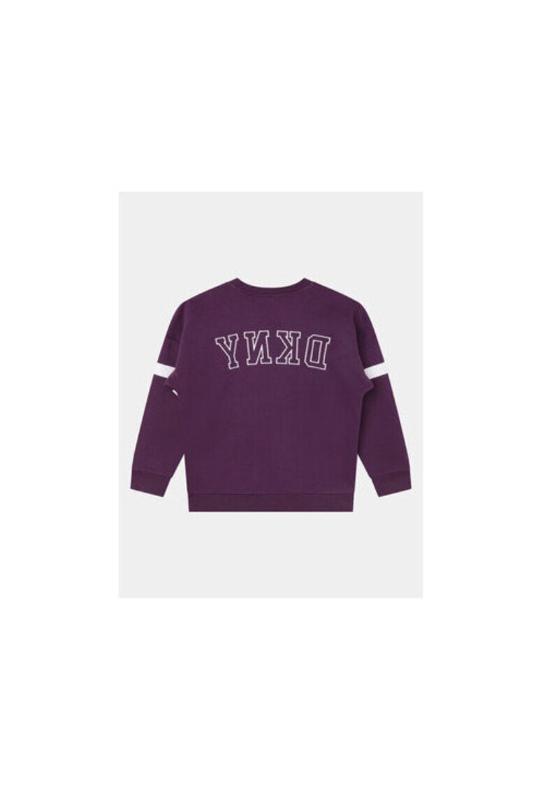 DKNY Блуза за момиче - 303049256 - Памук - Лилава