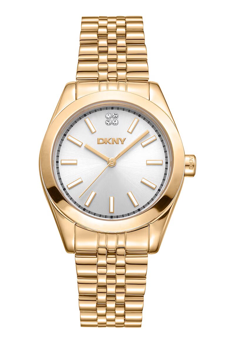 DKNY Часовник Nolita Midi от неръждаема стомана Златист