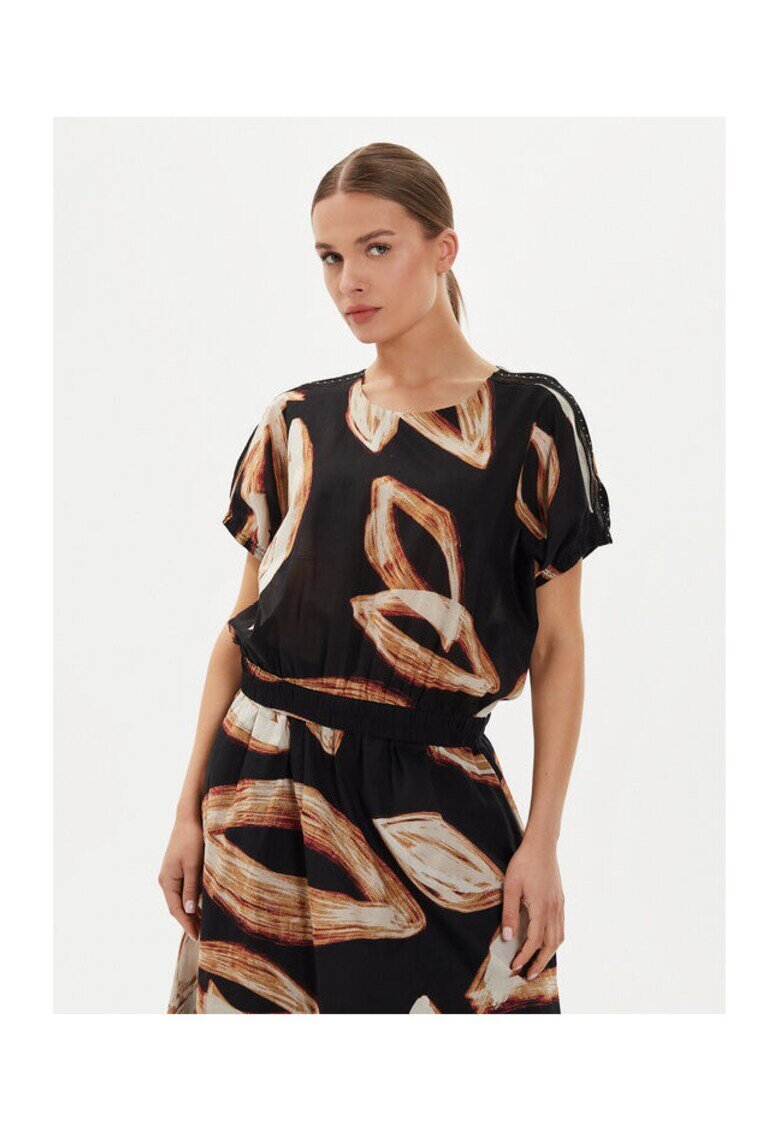 DKNY Дамска блуза - 304218651 - Памук -