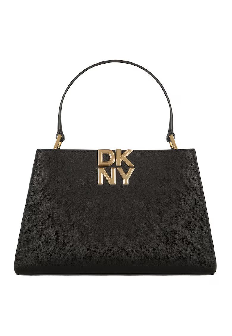 DKNY Дамска чанта Foster - естествена кожа - - 16 x 23 x 8 cm