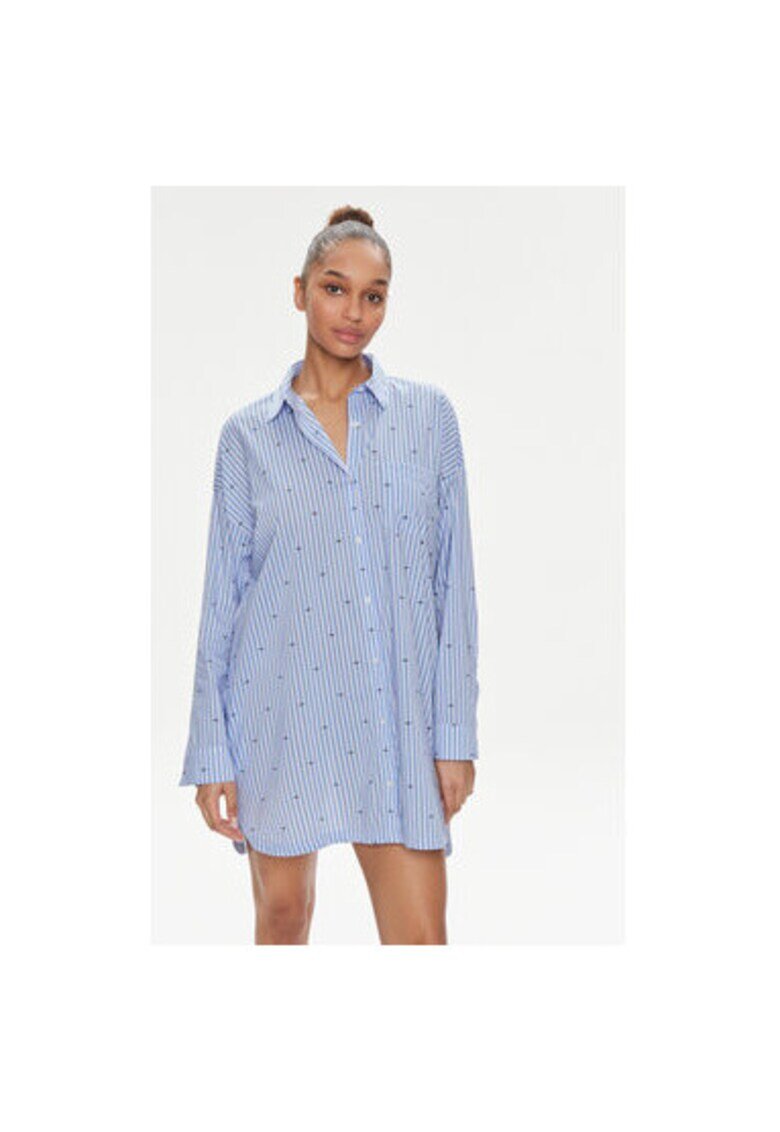 DKNY Дамска нощница - 303732387 - Памук/Вискоза