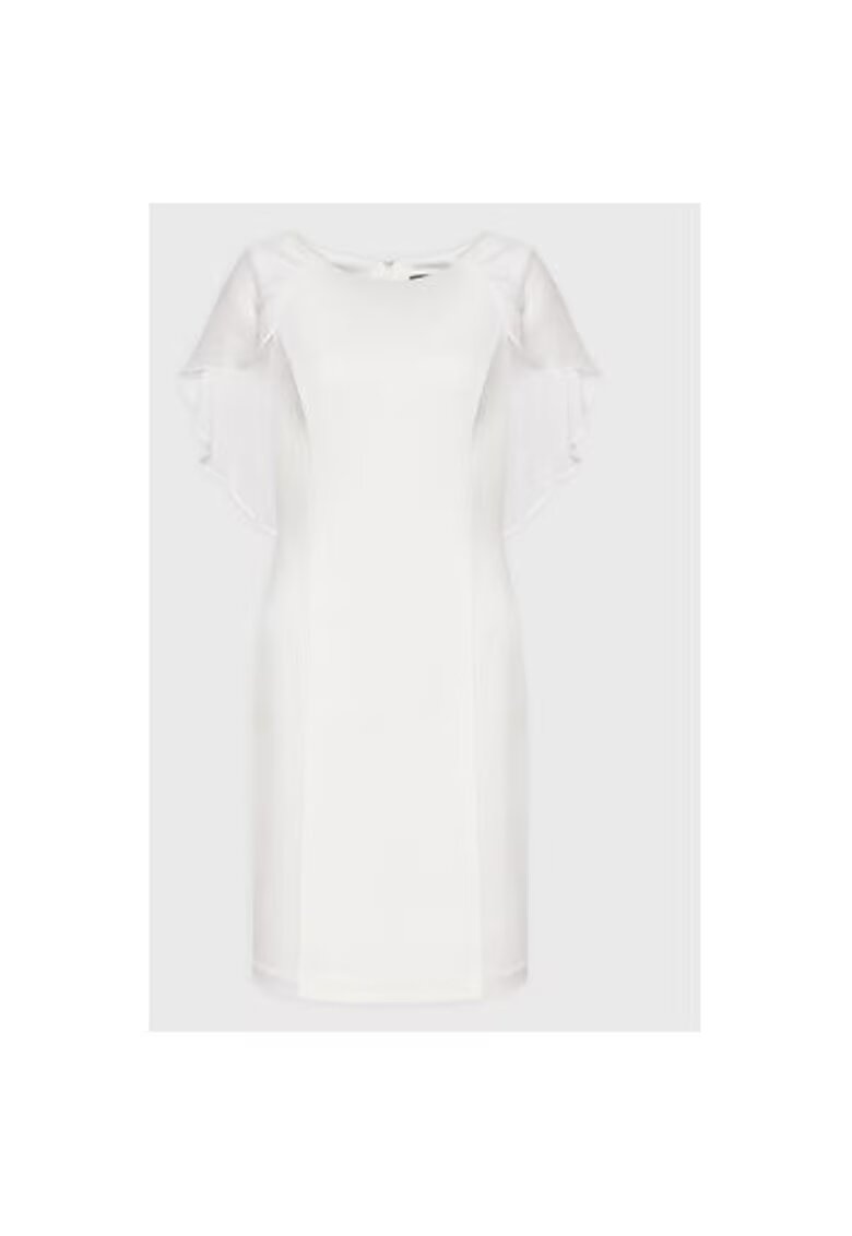 DKNY Дамска рокля - 300314982 - Полиестер - 57974 - Бял