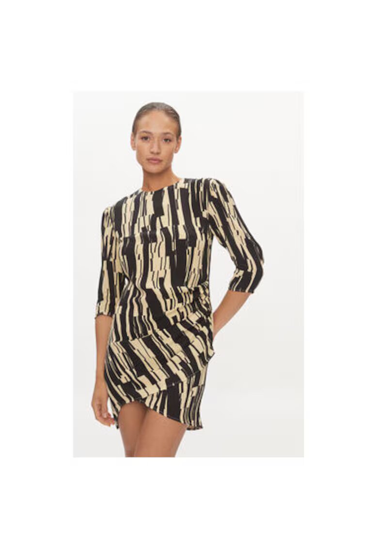 DKNY Дамска рокля - 303845339 - Вискоза/Рейон - 42 EU - Черна
