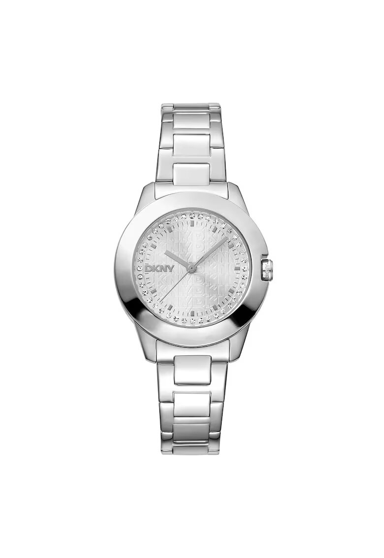 DKNY Дамски часовник DK1L021M0035 метален 30мм стомана сив