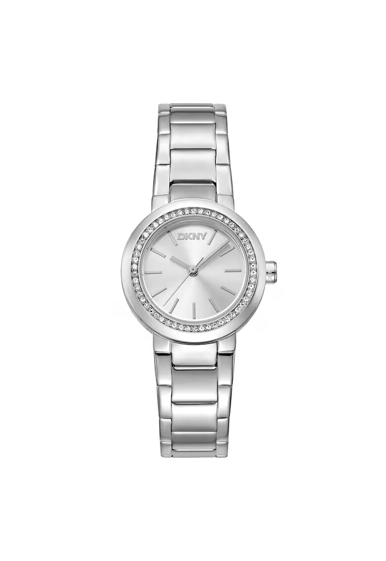 DKNY Дамски часовник DK1L024M0115 - стомана - 28мм - сив - кварцов механизъм - водоустойчив на 5 ATM