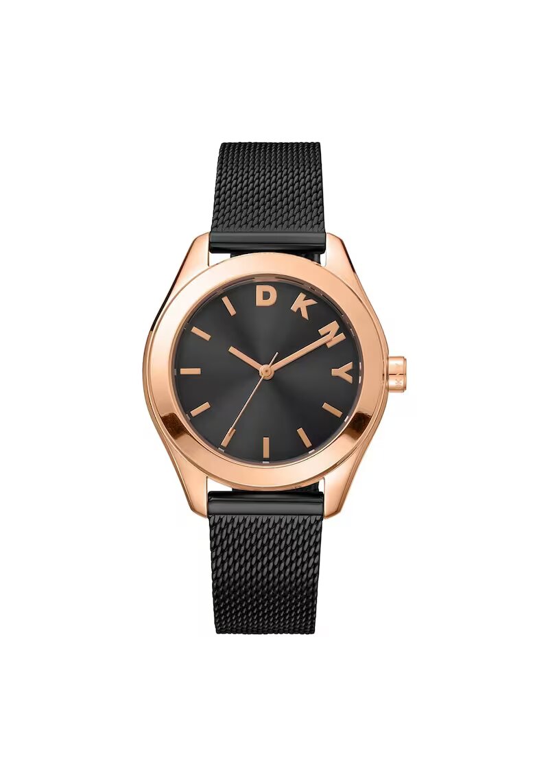 DKNY Дамски часовник DK1L032M0065 черен стомана 34мм 5ATM