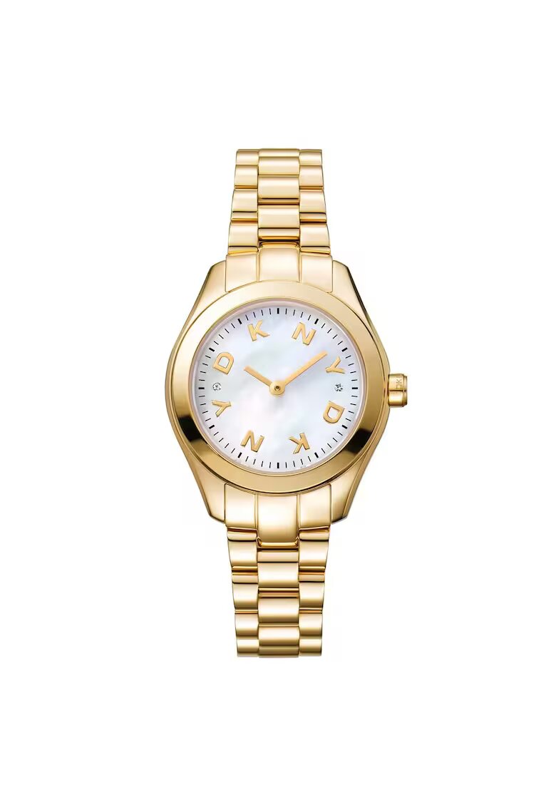 DKNY Дамски часовник DK1L033M0065 златист 30мм стомана
