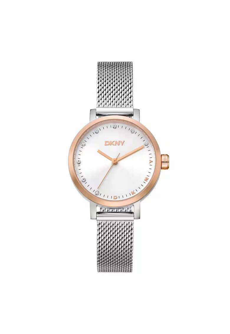 DKNY Дамски часовник DK1L037M0065 - стомана - 5 ATM - 30 мм - сребрист