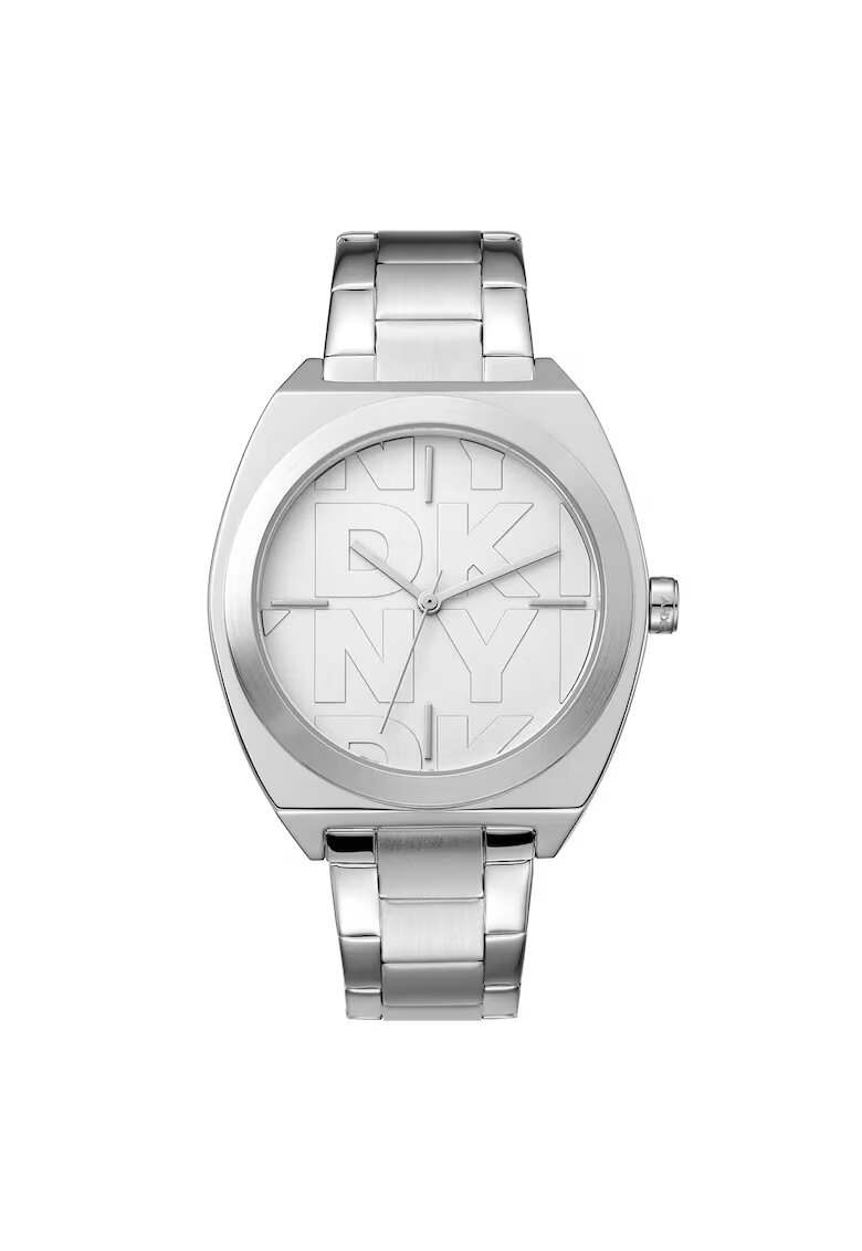 DKNY Дамски часовник DK1L039M0015 - стомана - 38мм - сив - кварцов механизъм - водоустойчивост 5 АТМ