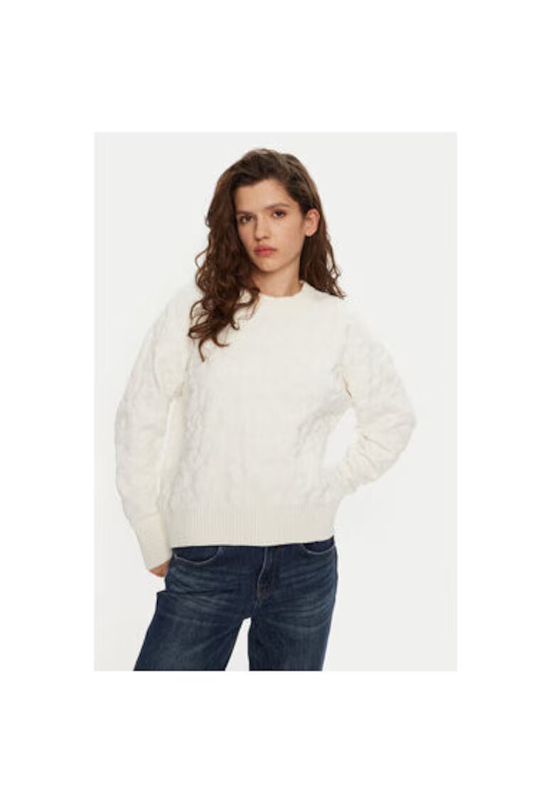 DKNY Дамски пуловер - 304269349 - Рециклиран полиестер/Вискоза/Найлон -