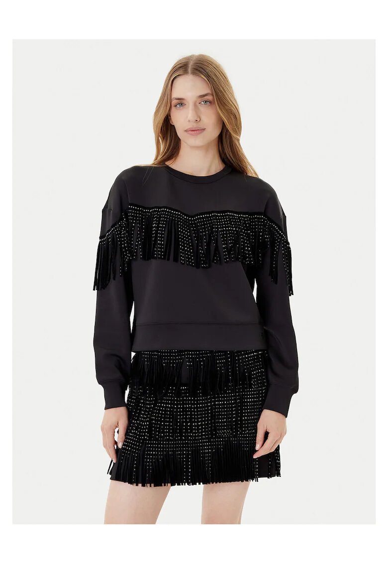 DKNY Дамски суичър - от качествен материал