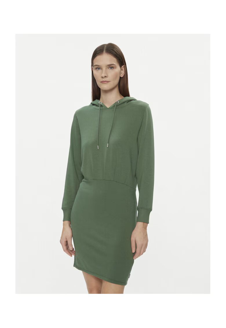 DKNY Sport Дамска рокля - 303750770 - Вискоза/Полиестер - Зелена