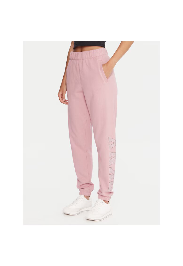 DKNY Sport Дамски спортен панталон розов - анцуг