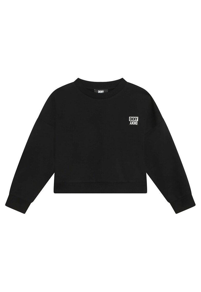 DKNY Суитшърт с паднали ръкави и лого