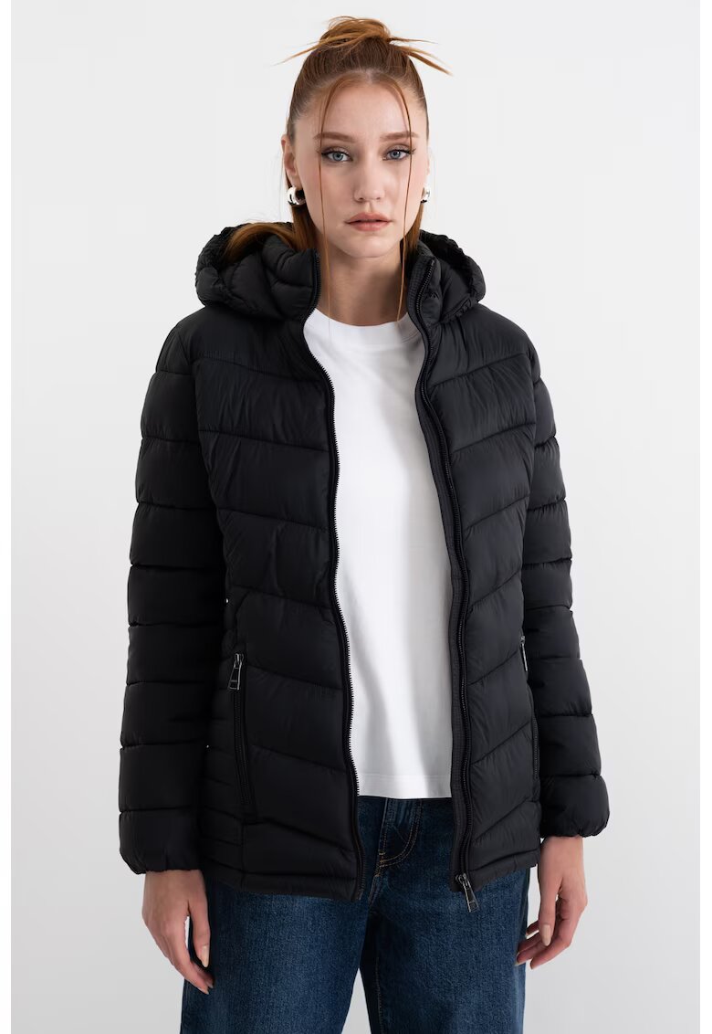 DKNY Зимно яке с джобове с цип