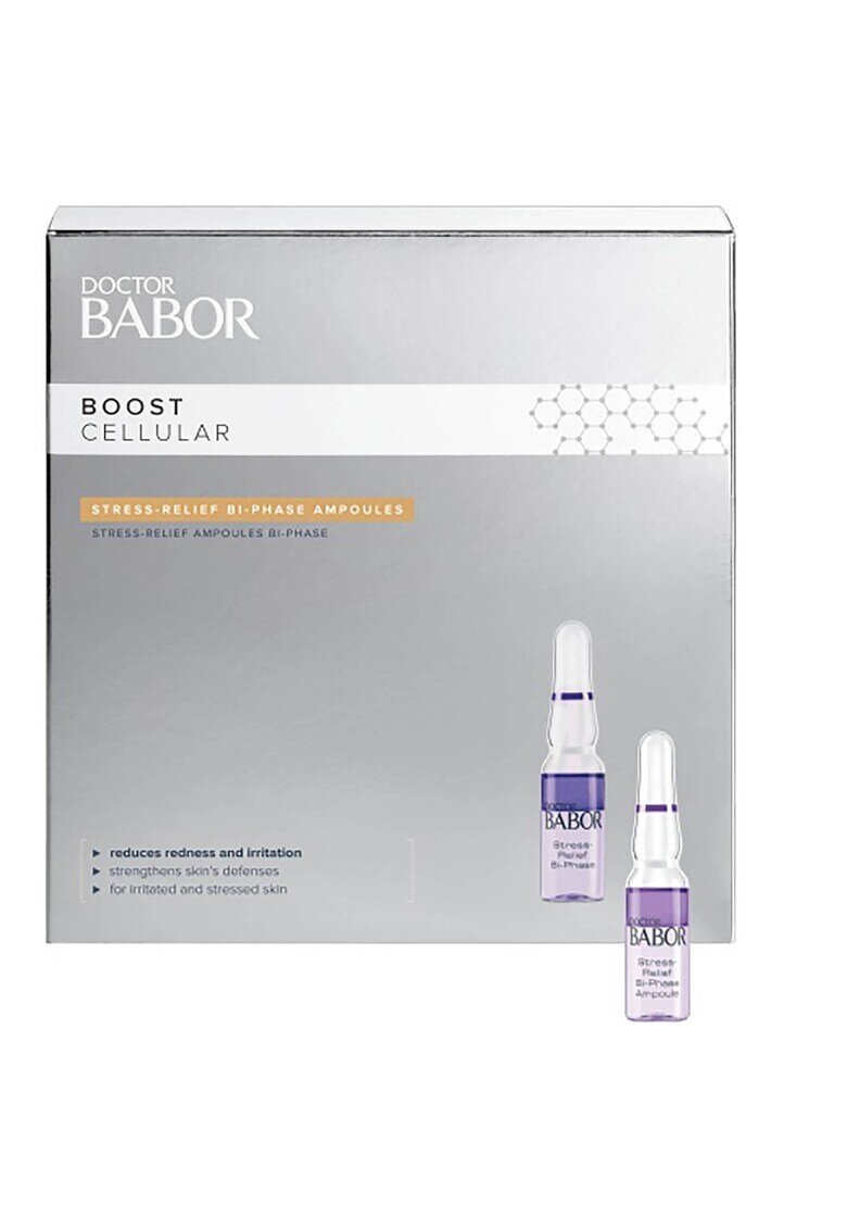 DOCTOR BABOR Boost Cellular Stress-Relief Extra Firming ампули с успокояващ ефект - 14 х 1 мл