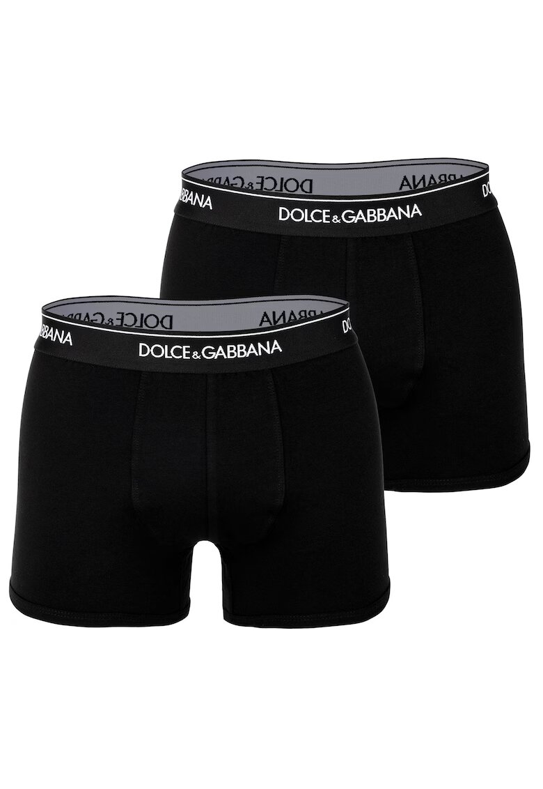 Dolce  Gabbana Боксерки с лого на талията - 2 чифта