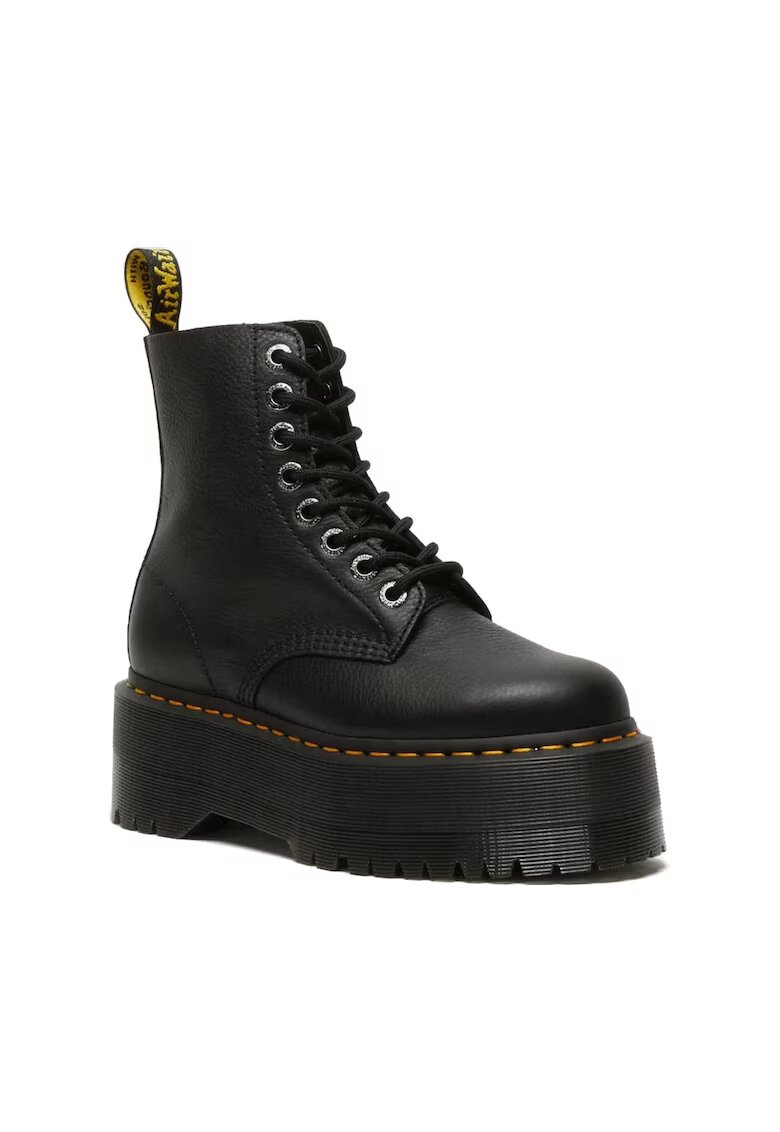 Dr Martens Дамски боти - DrMartens - Кожени - Черни
