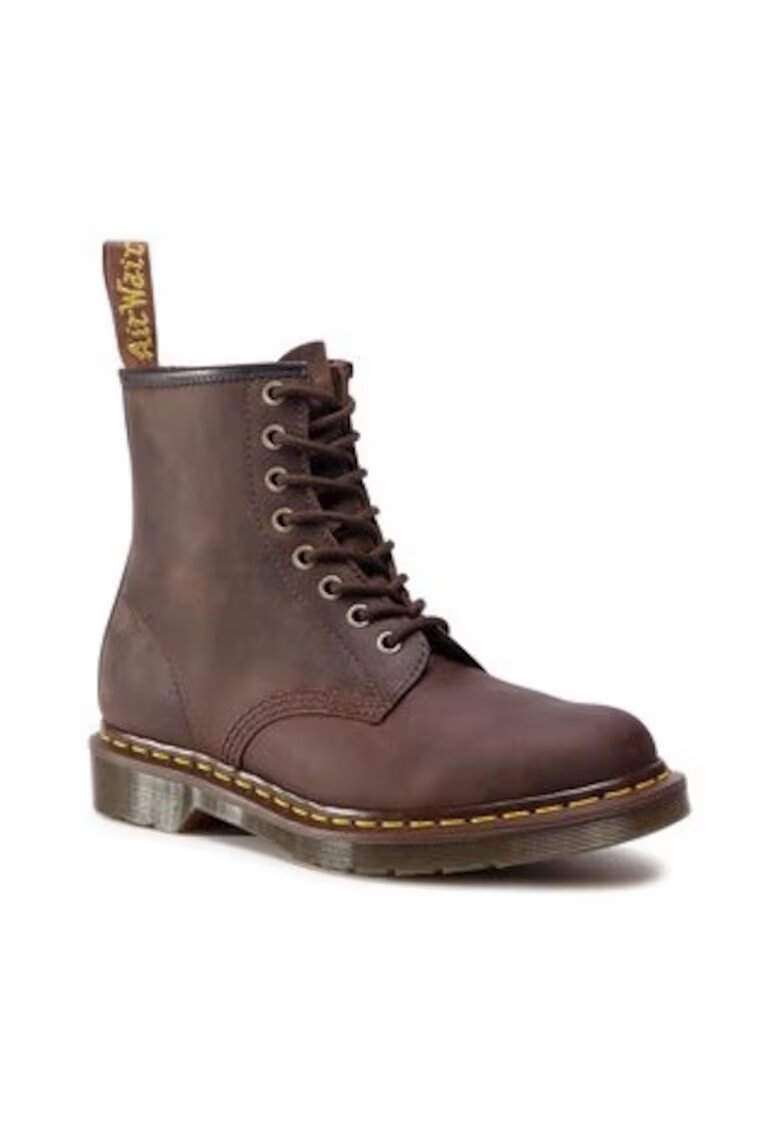 Dr Martens Дамски ботуши 11822203 - Естествена кожа - Кафяви