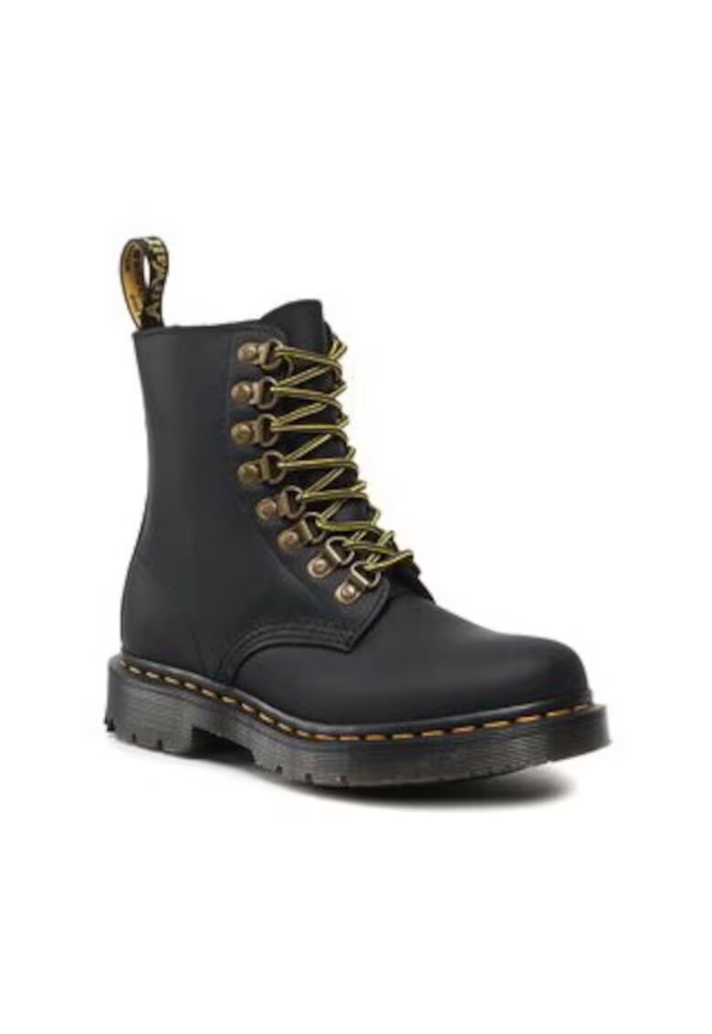 Dr Martens Дамски ботуши 1460 Pascal - кожени - черни