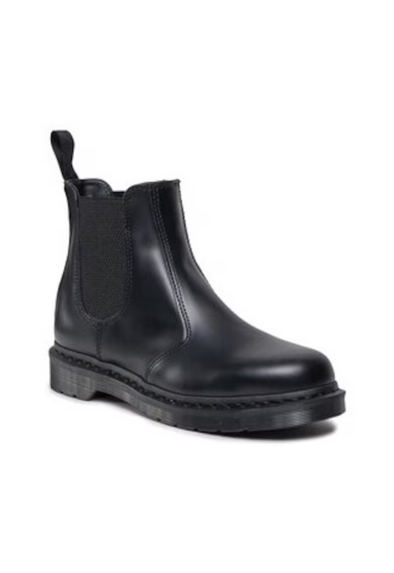 Dr Martens Дамски ботуши 25685001 - естествена кожа - черни