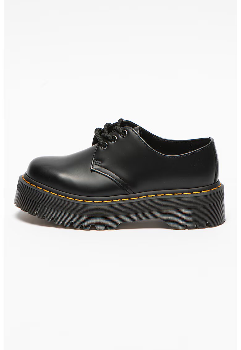 Dr Martens Кожени обувки 1461 Quad - Черен