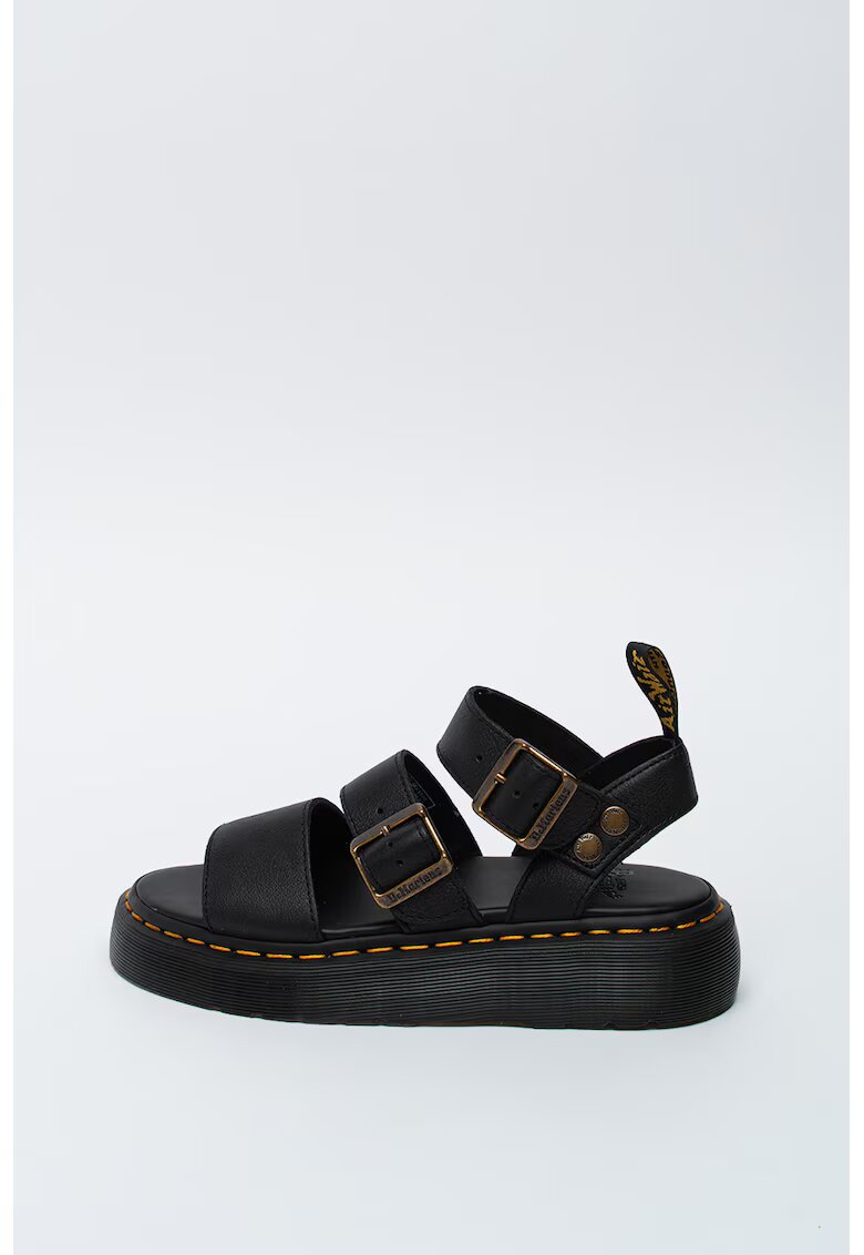 Dr Martens Кожени сандали Gryphon с контрастни шевове