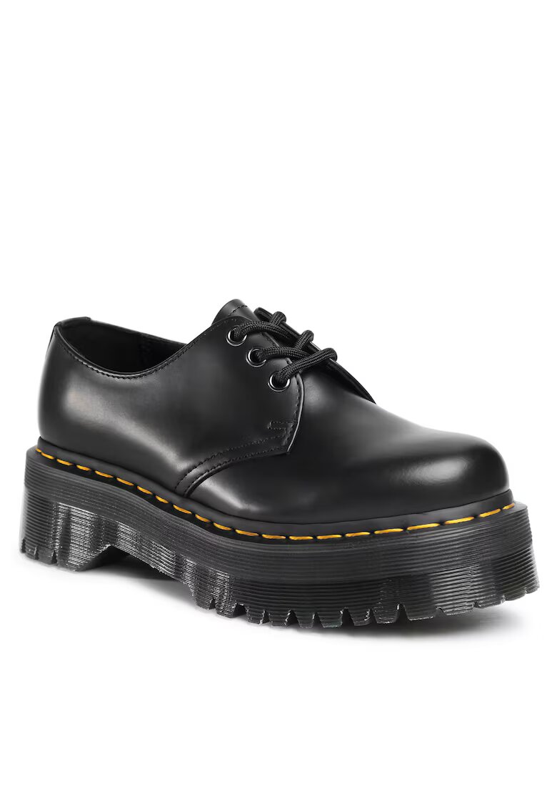 Dr Martens Мъжки мокасини 1461 Quad - естествена кожа -