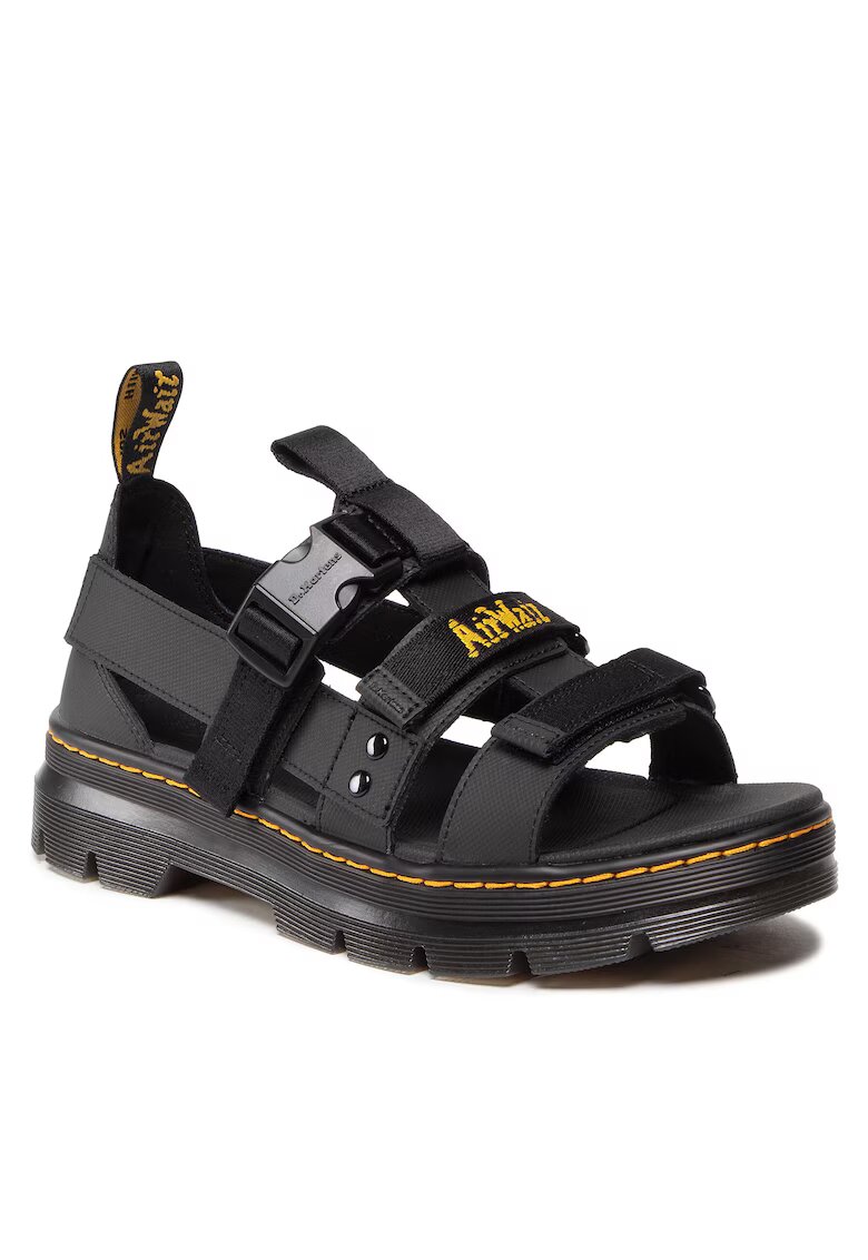 Dr Martens Мъжки сандали Pearson - естествена кожа - черни